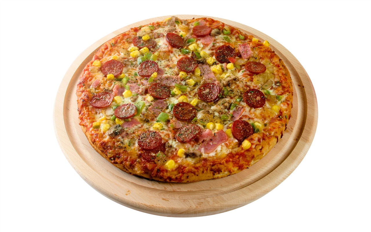 Pizza Jídlo tapety (3) #18 - 1280x800