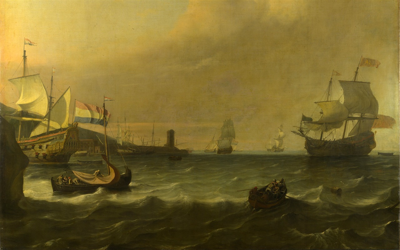 倫敦畫廊帆船 壁紙(一) #5 - 1280x800