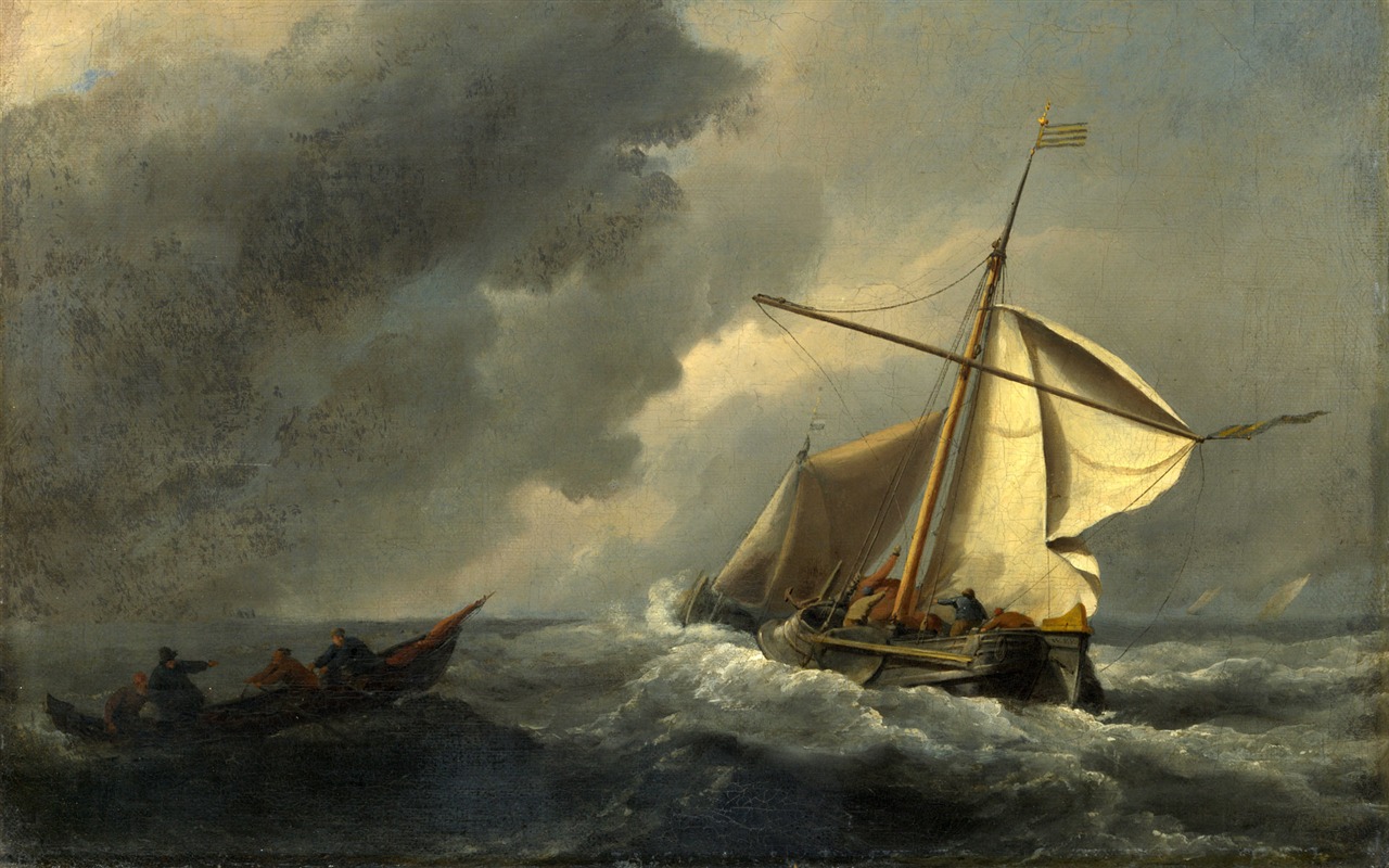 倫敦畫廊帆船 壁紙(一) #8 - 1280x800