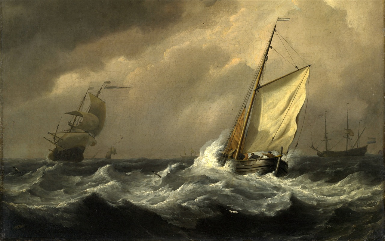 伦敦画廊帆船 壁纸(二)14 - 1280x800