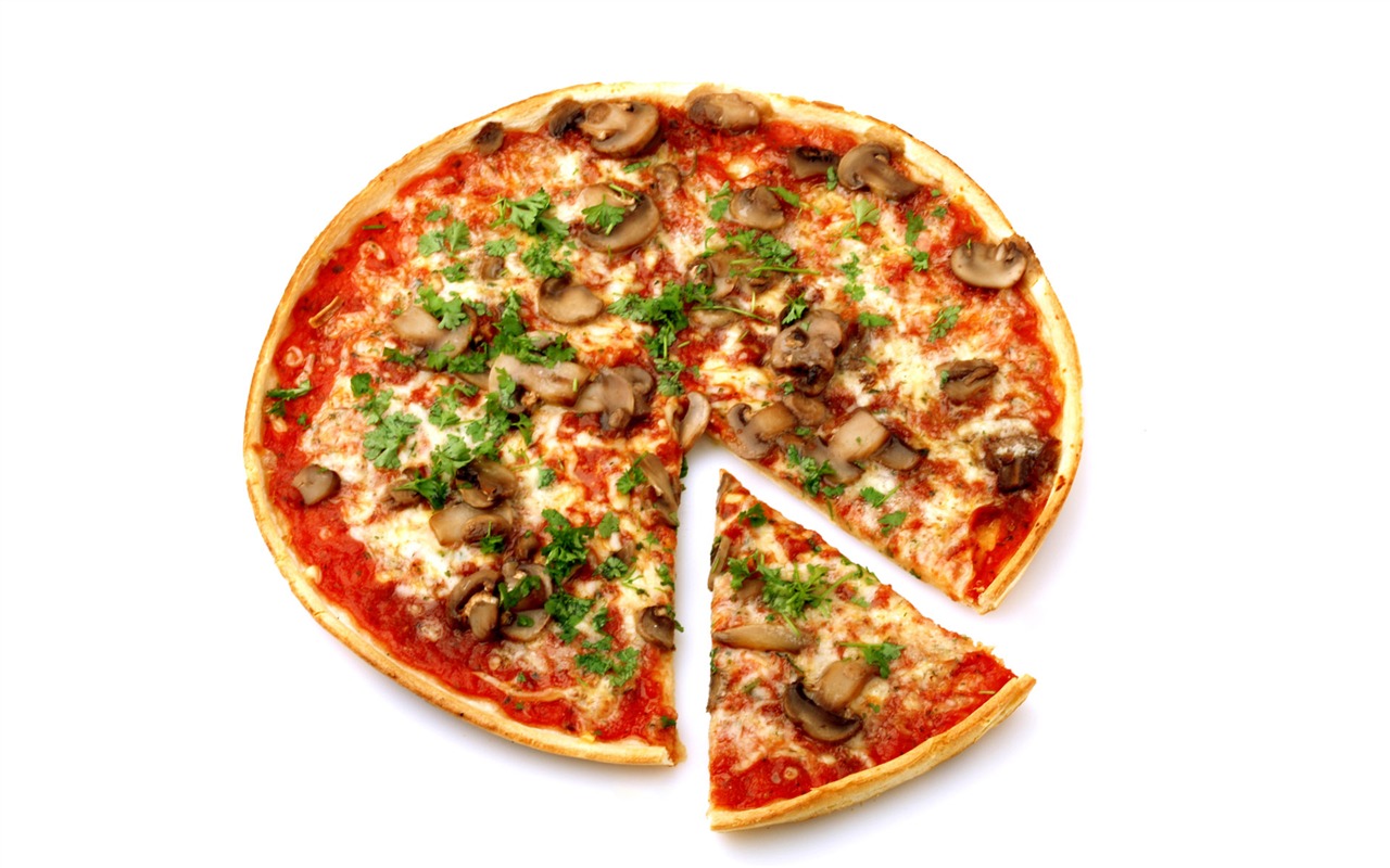 Pizza Jídlo tapety (4) #2 - 1280x800