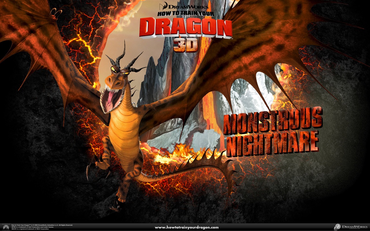 How to Train Your Dragon 驯龙高手 高清壁纸1 - 1280x800