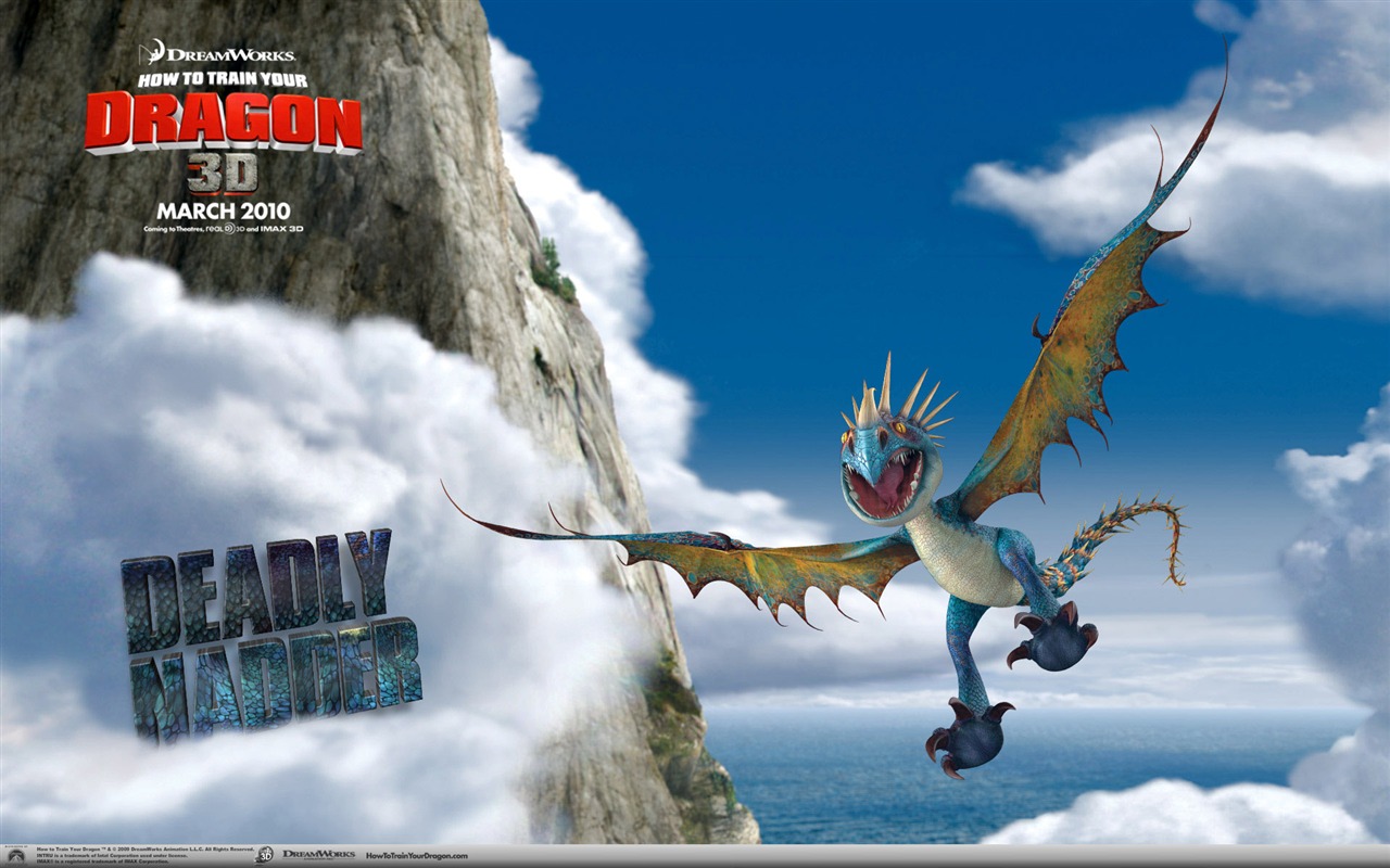 How to Train Your Dragon 驯龙高手 高清壁纸8 - 1280x800