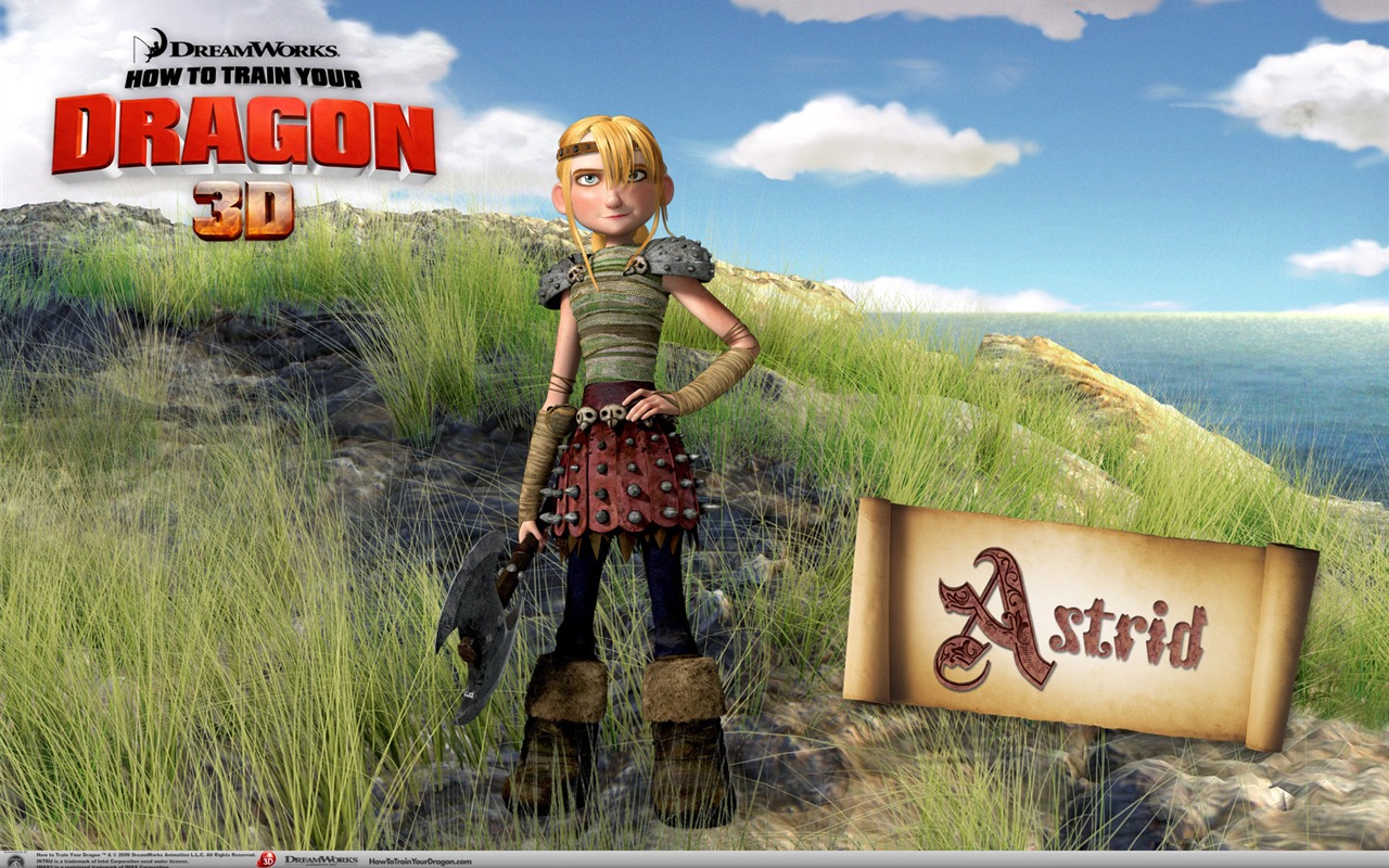 How to Train Your Dragon 驯龙高手 高清壁纸14 - 1280x800
