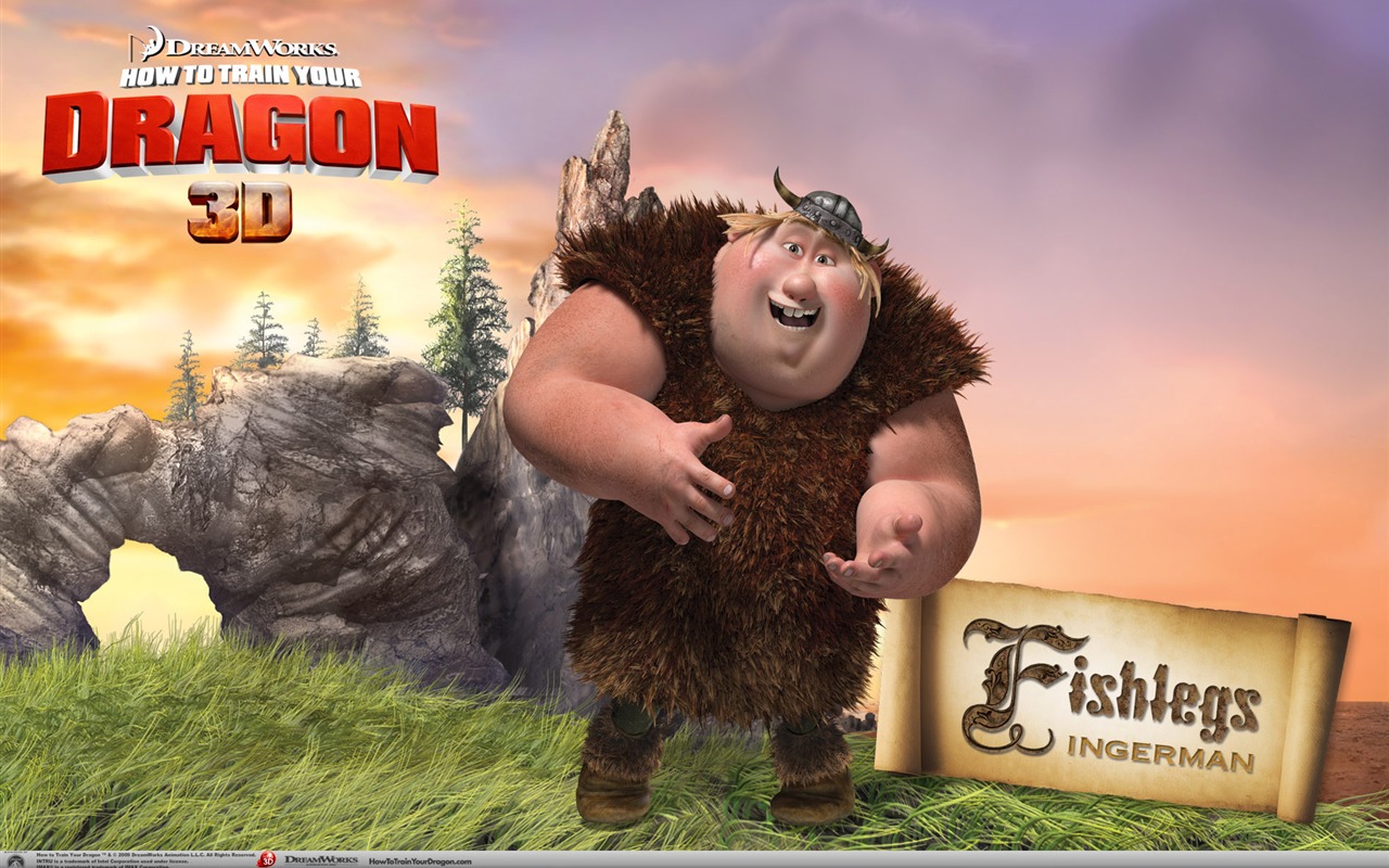 How to Train Your Dragon 驯龙高手 高清壁纸15 - 1280x800