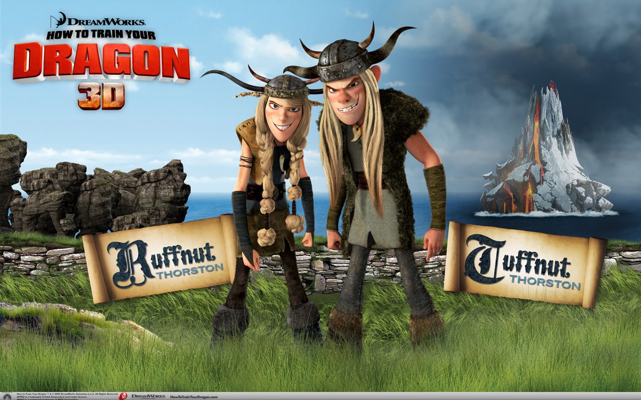 How to Train Your Dragon 驯龙高手 高清壁纸20 - 1280x800