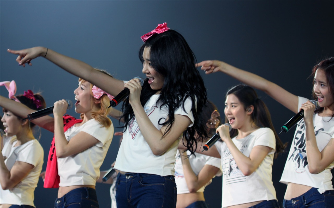 Fond d'écran Girls Generation concert (2) #14 - 1280x800