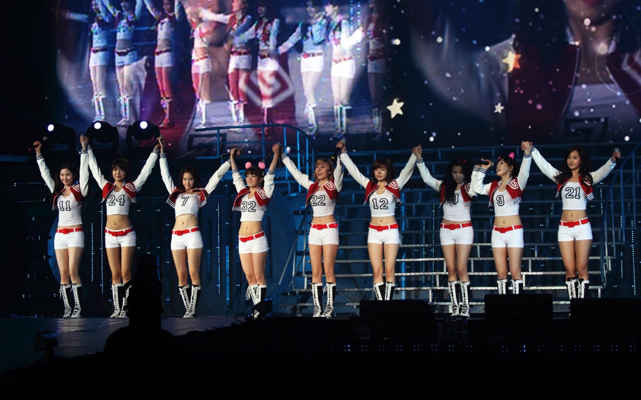 Fond d'écran Girls Generation concert (2) #16 - 1280x800