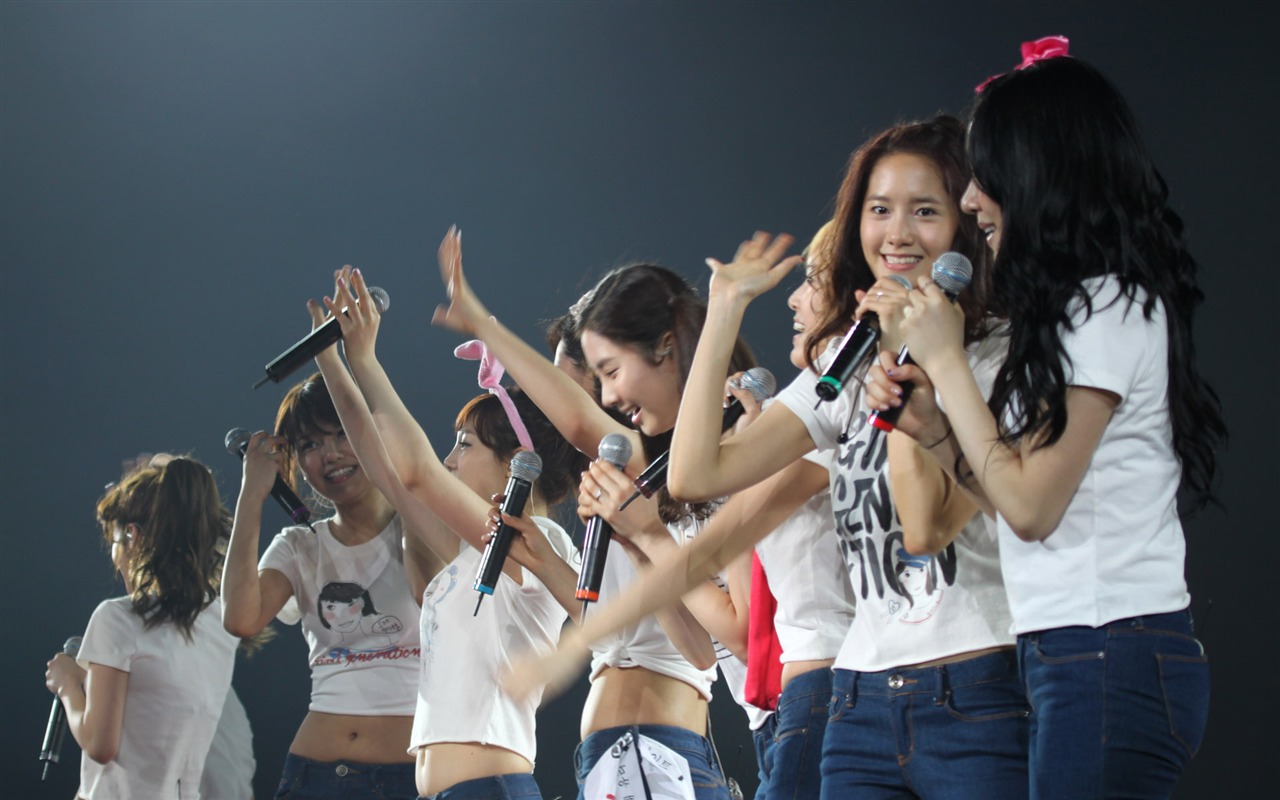 Fond d'écran Girls Generation concert (2) #18 - 1280x800