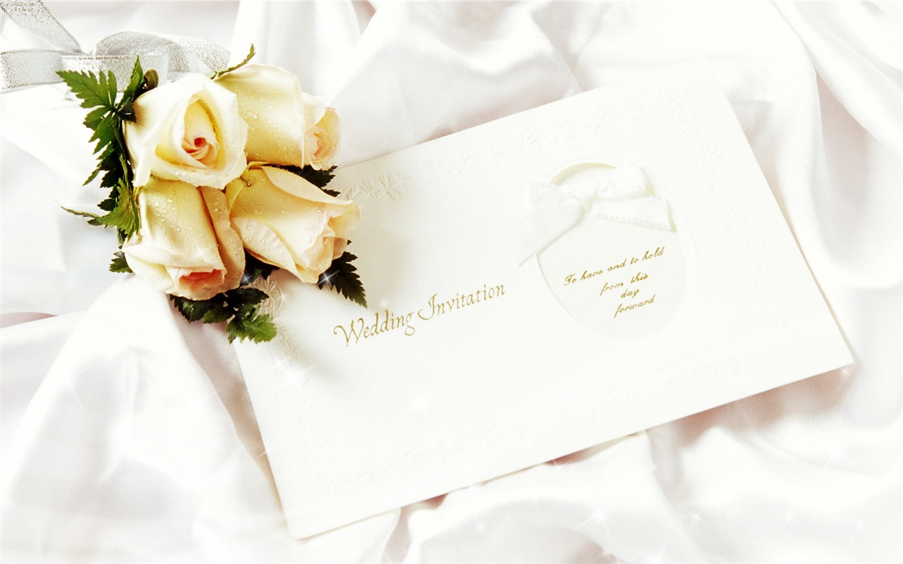 Weddings and Flowers wallpaper (1) #6 - 1280x800