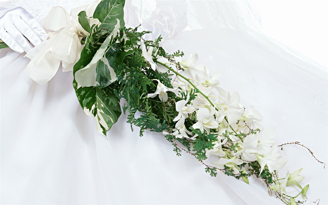 결혼식과 꽃 벽지 (2) #3 - 1280x800