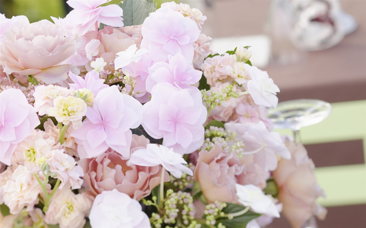 Weddings and Flowers wallpaper (2) #4 - 1280x800