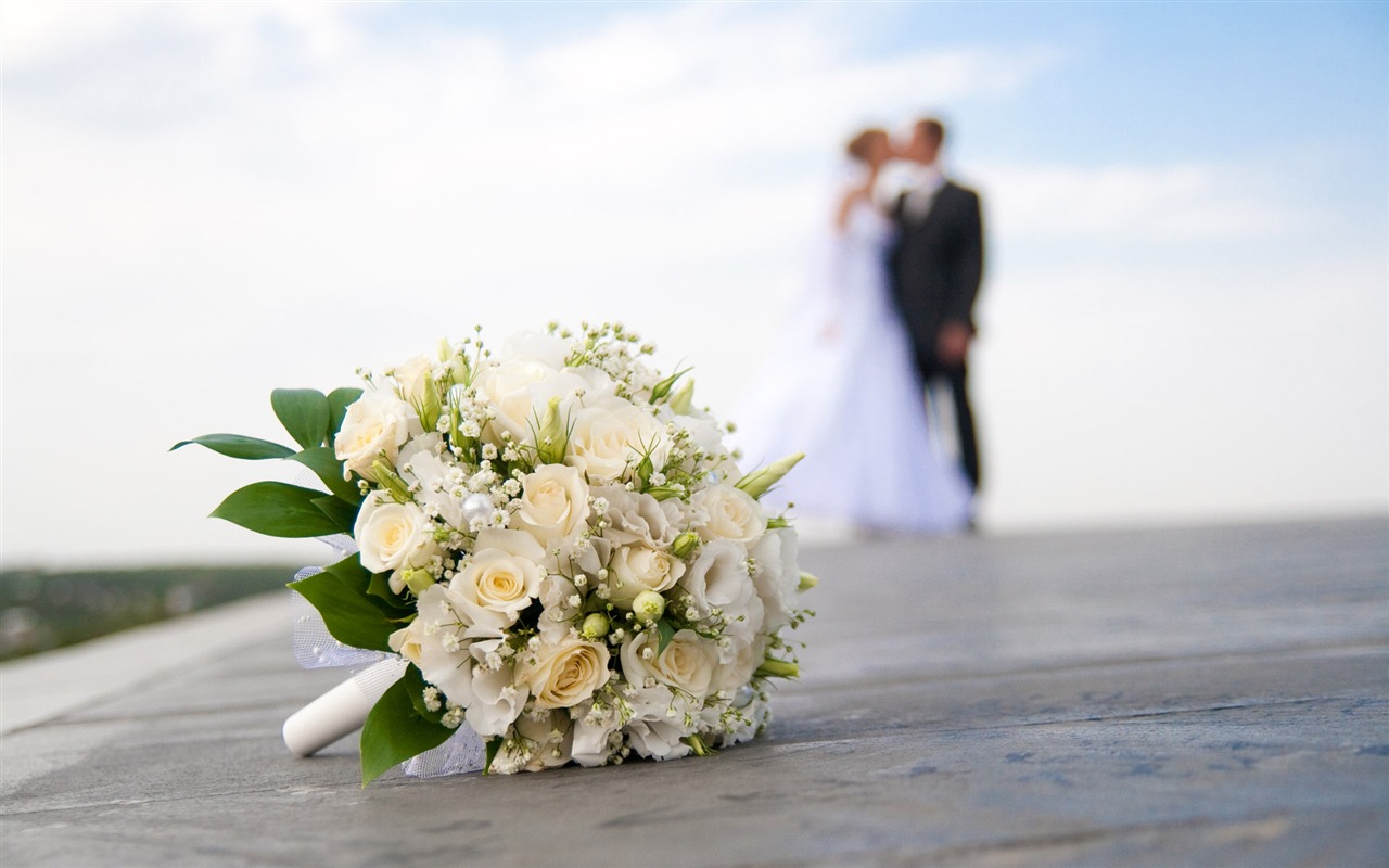 Weddings and Flowers wallpaper (2) #18 - 1280x800