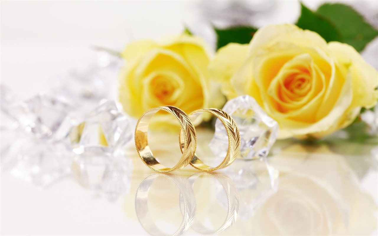 Mariage et papier peint anneau de mariage (2) #2 - 1280x800