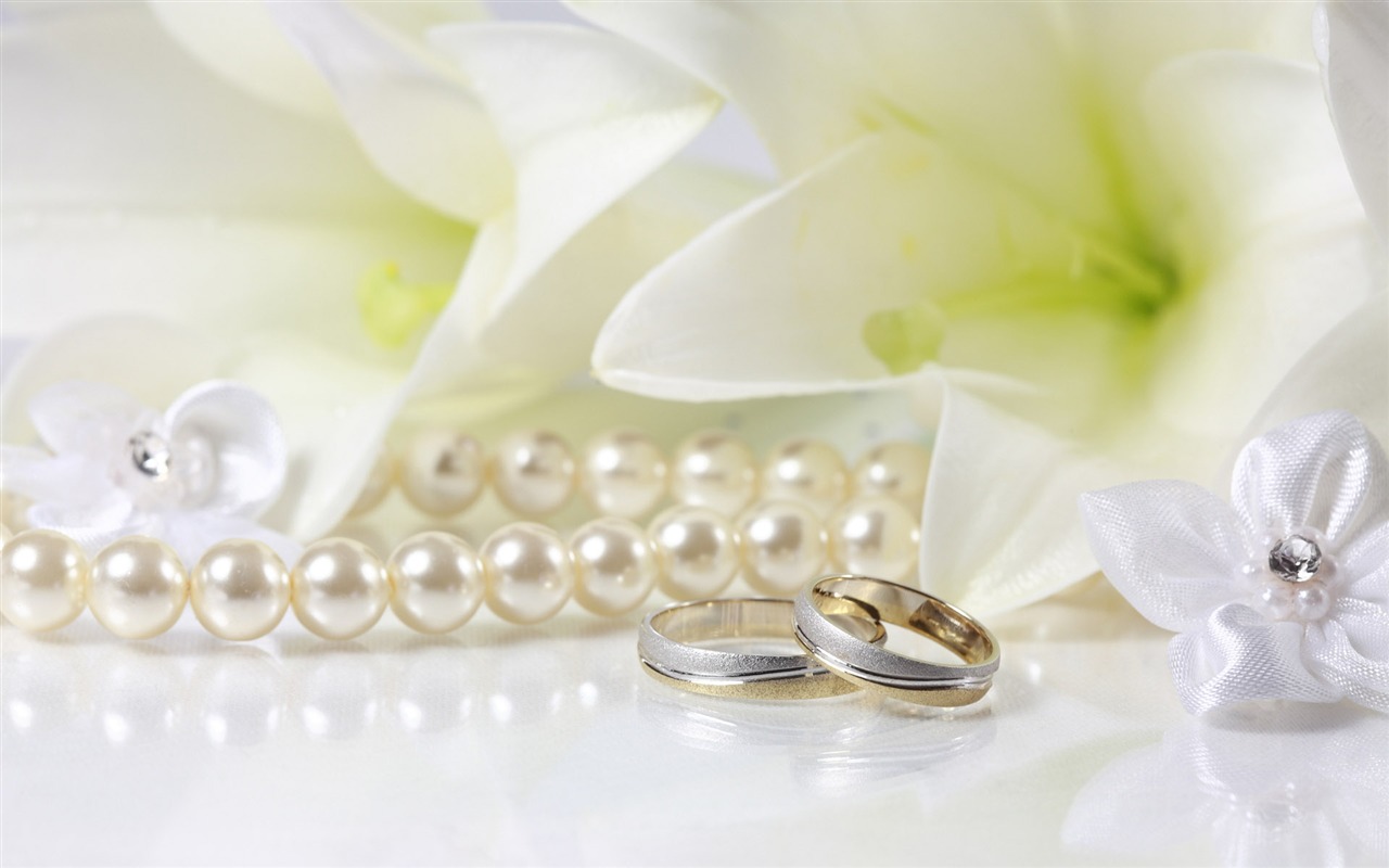 Svatby a svatební prsten tapety (2) #19 - 1280x800
