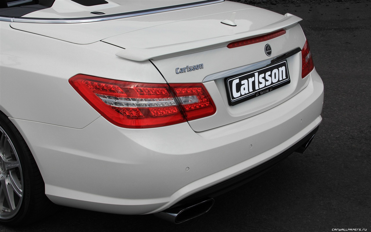 Carlsson Mercedes-Benz E-Class Cabriolet - 2010 高清壁纸20 - 1280x800