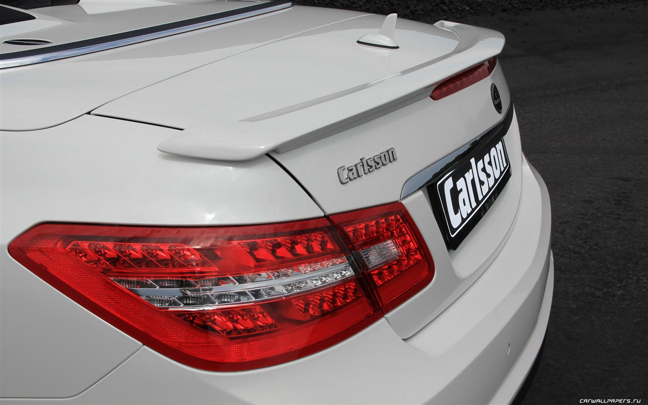 Carlsson Mercedes-Benz E-Class, Cabriolet - 2010 HD tapetu #21 - 1280x800