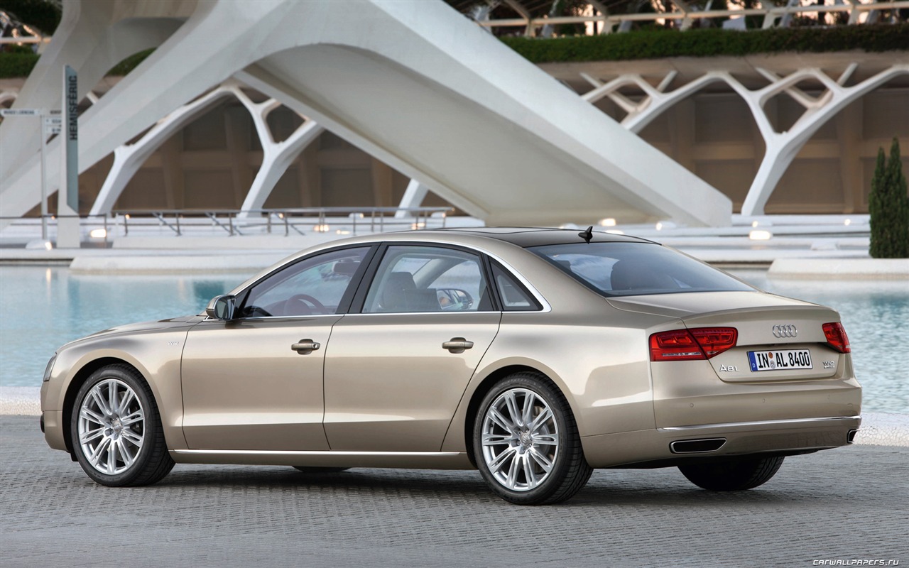 Audi A8 L W12 Quattro - 2010 HD wallpaper #8 - 1280x800