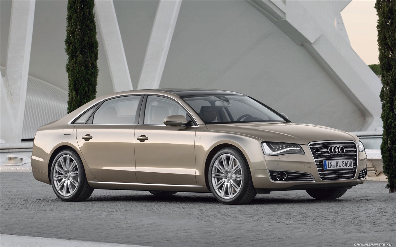 Audi A8 L W12 Quattro - 2010 HD wallpaper #11 - 1280x800