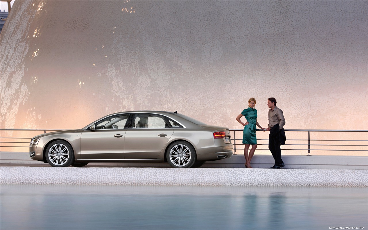 Audi A8 L W12 Quattro - 2010 HD wallpaper #15 - 1280x800