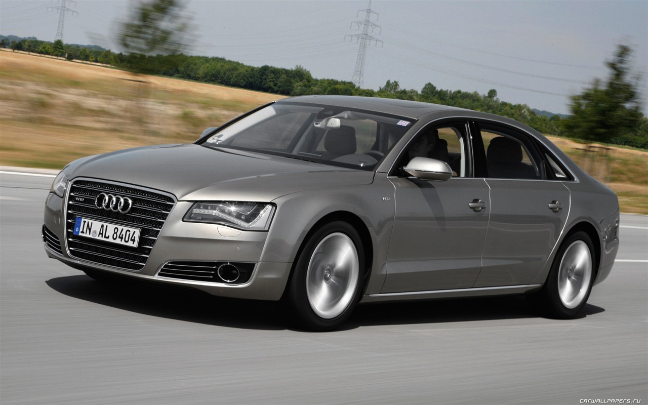 Audi A8 L W12 Quattro - 2010 HD tapetu #25 - 1280x800