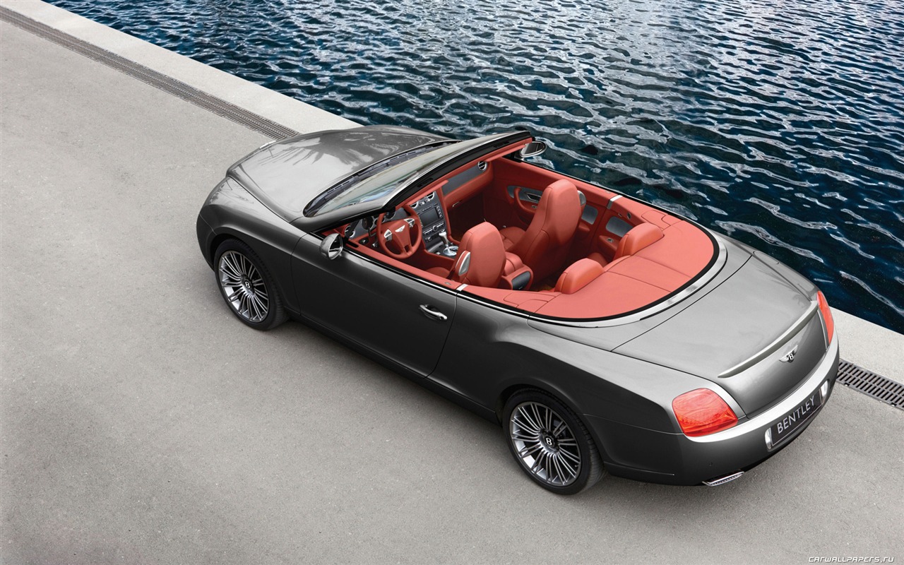 Bentley Continental GTC Speed - 2010 HD обои #1 - 1280x800