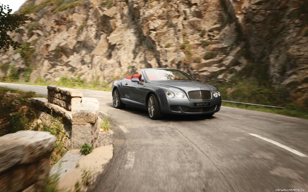 Bentley Continental GTC Speed - 2010 HD Wallpaper #3 - 1280x800