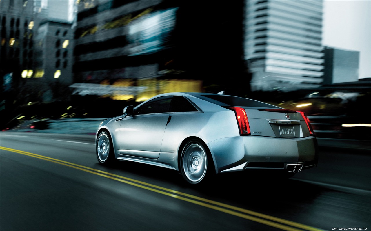 Cadillac CTS Coupe - 2011 HD tapetu #1 - 1280x800