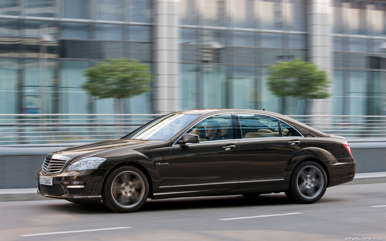 Mercedes-Benz S63 AMG - 2010 fonds d'écran HD #2 - 1280x800