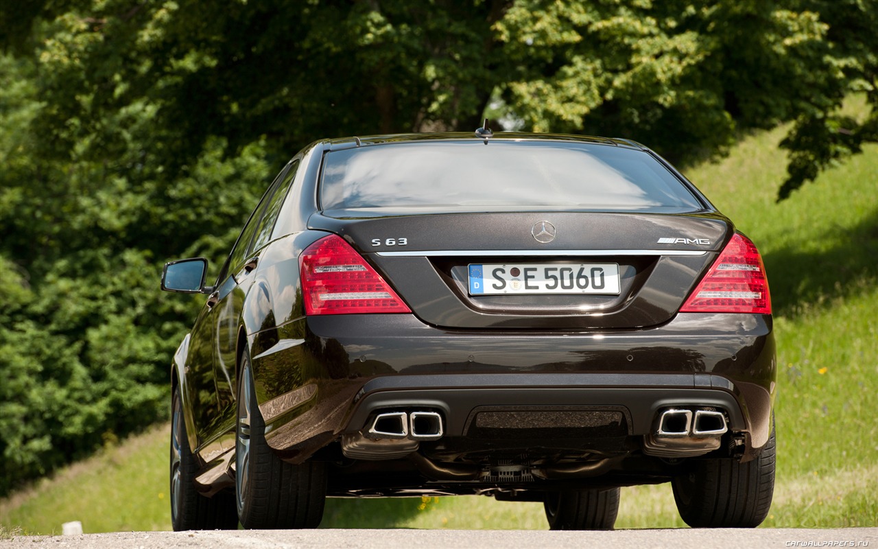 Mercedes-Benz S63 AMG - 2010 fonds d'écran HD #20 - 1280x800