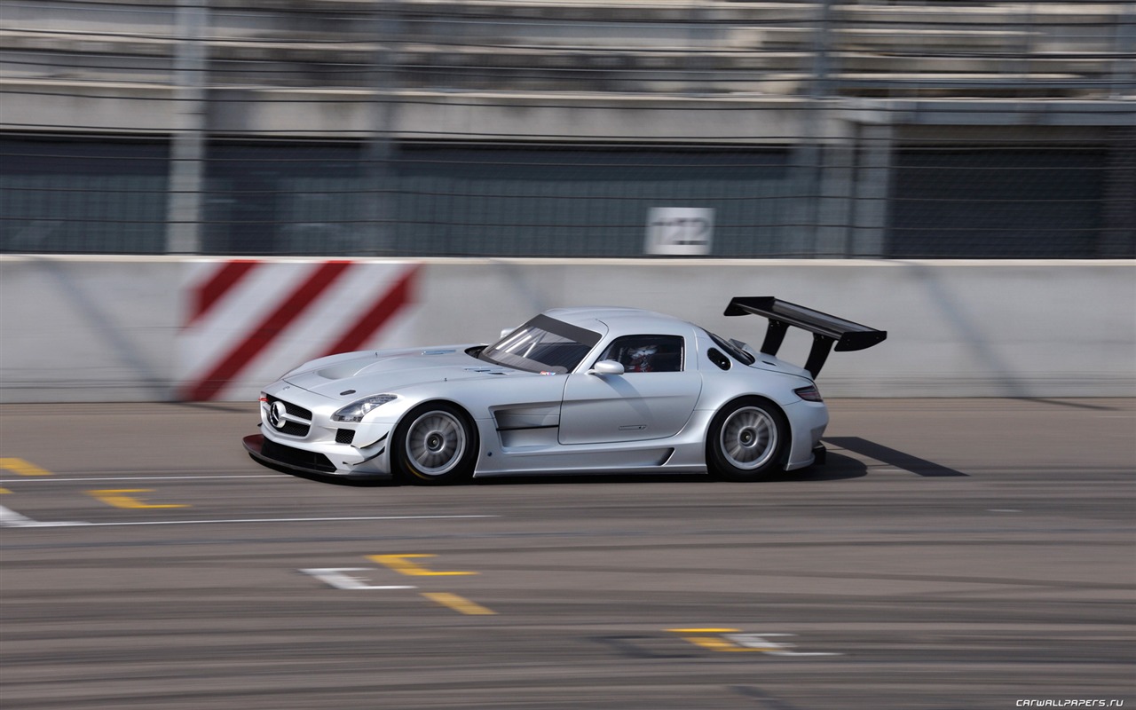 메르세데스 - 벤츠 SLS이 AMG GT3 - 2010의 HD 벽지 #13 - 1280x800