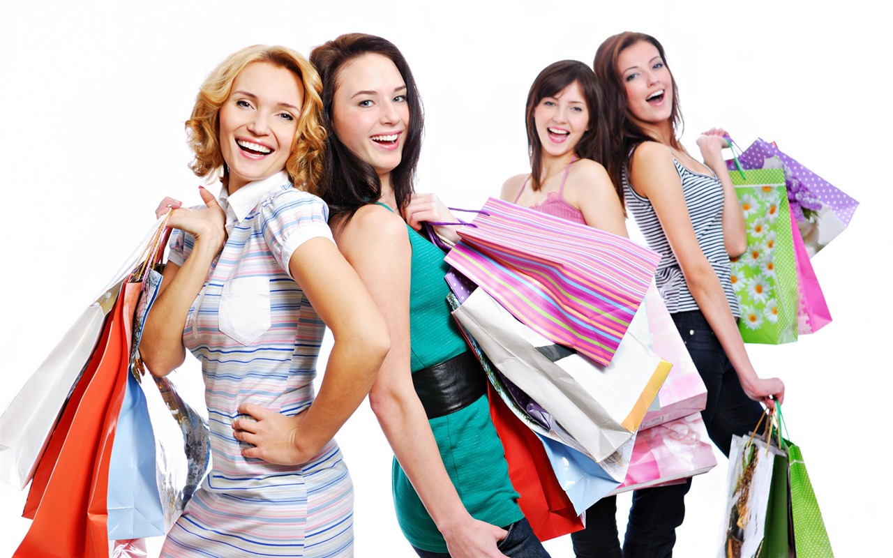 Shopping female HD Wallpaper (4) #19 - 1280x800