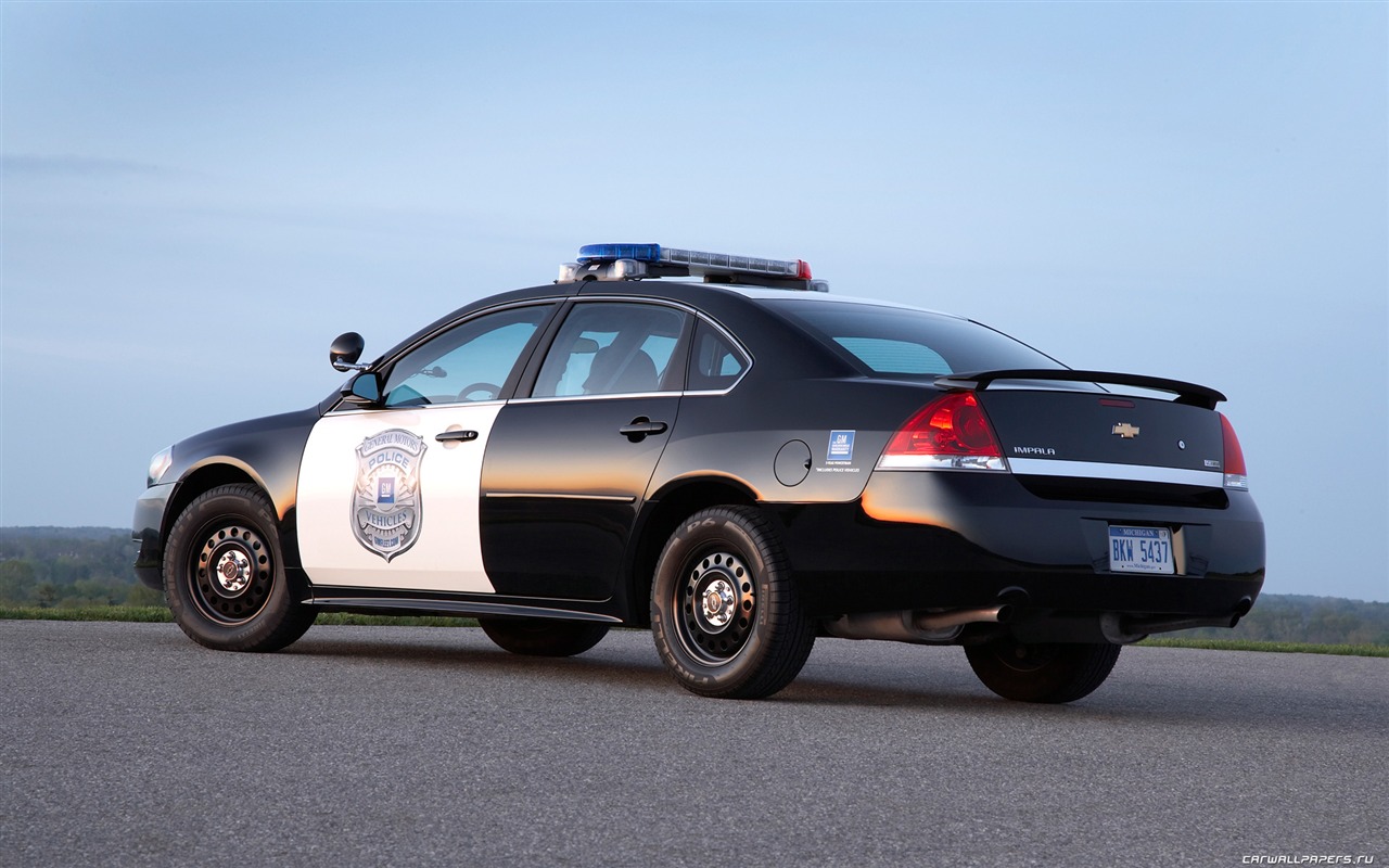 Chevrolet Impala véhicule par la Police - 2011 fonds d'écran HD #2 - 1280x800