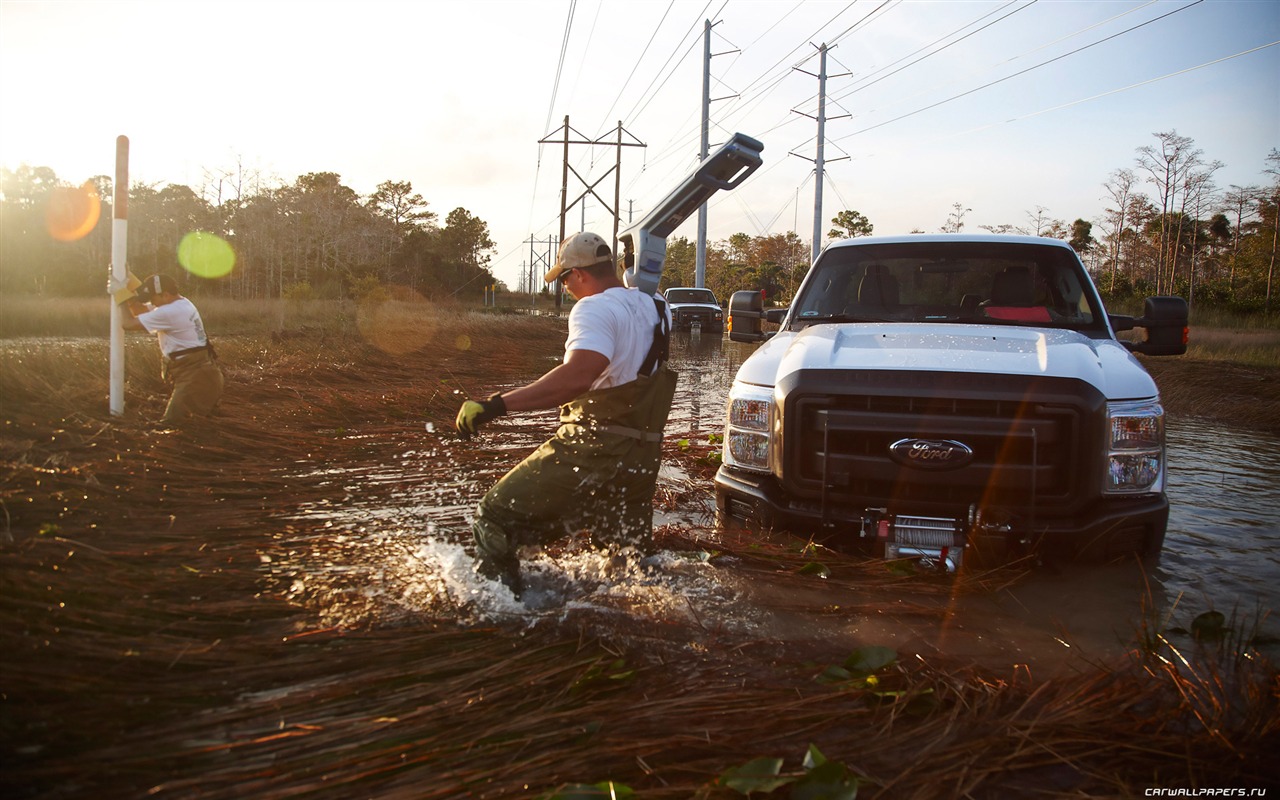 Ford F250 Super Duty - 2011 福特 #7 - 1280x800