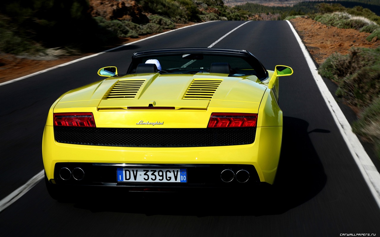 Lamborghini Gallardo LP560-4 Spyder - 2009 HD wallpaper #11 - 1280x800