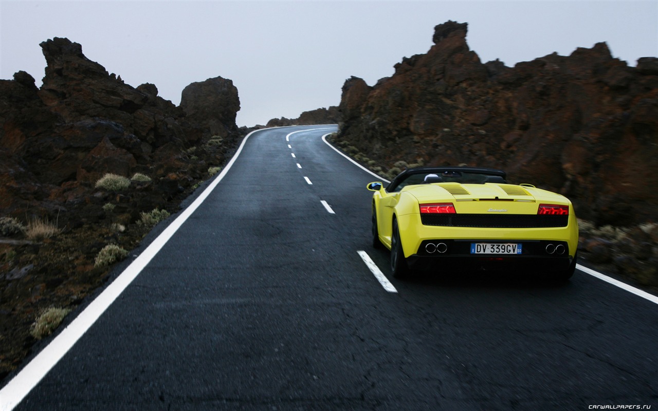 Lamborghini Gallardo LP560-4 Spyder - 2009 fondos de escritorio de alta definición #14 - 1280x800