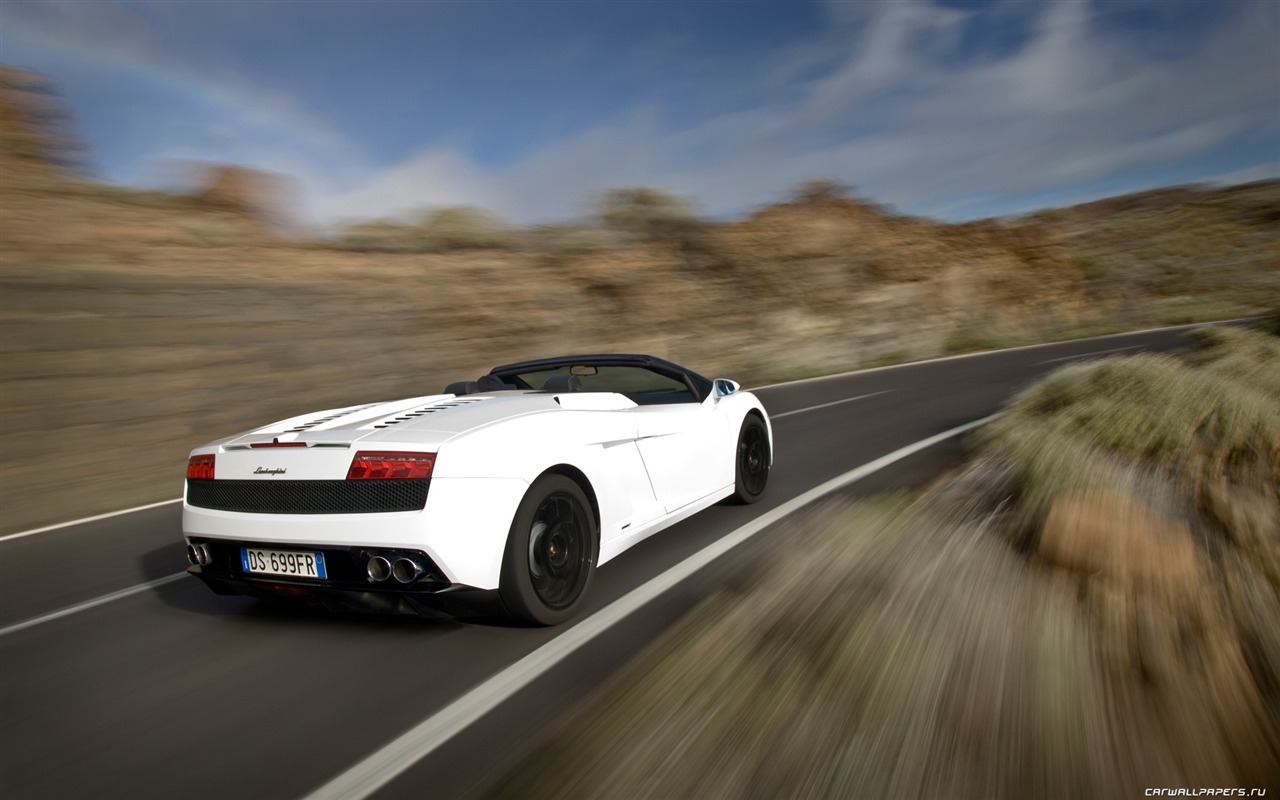 Lamborghini Gallardo LP560-4 Spyder - 2009 HD wallpaper #23 - 1280x800