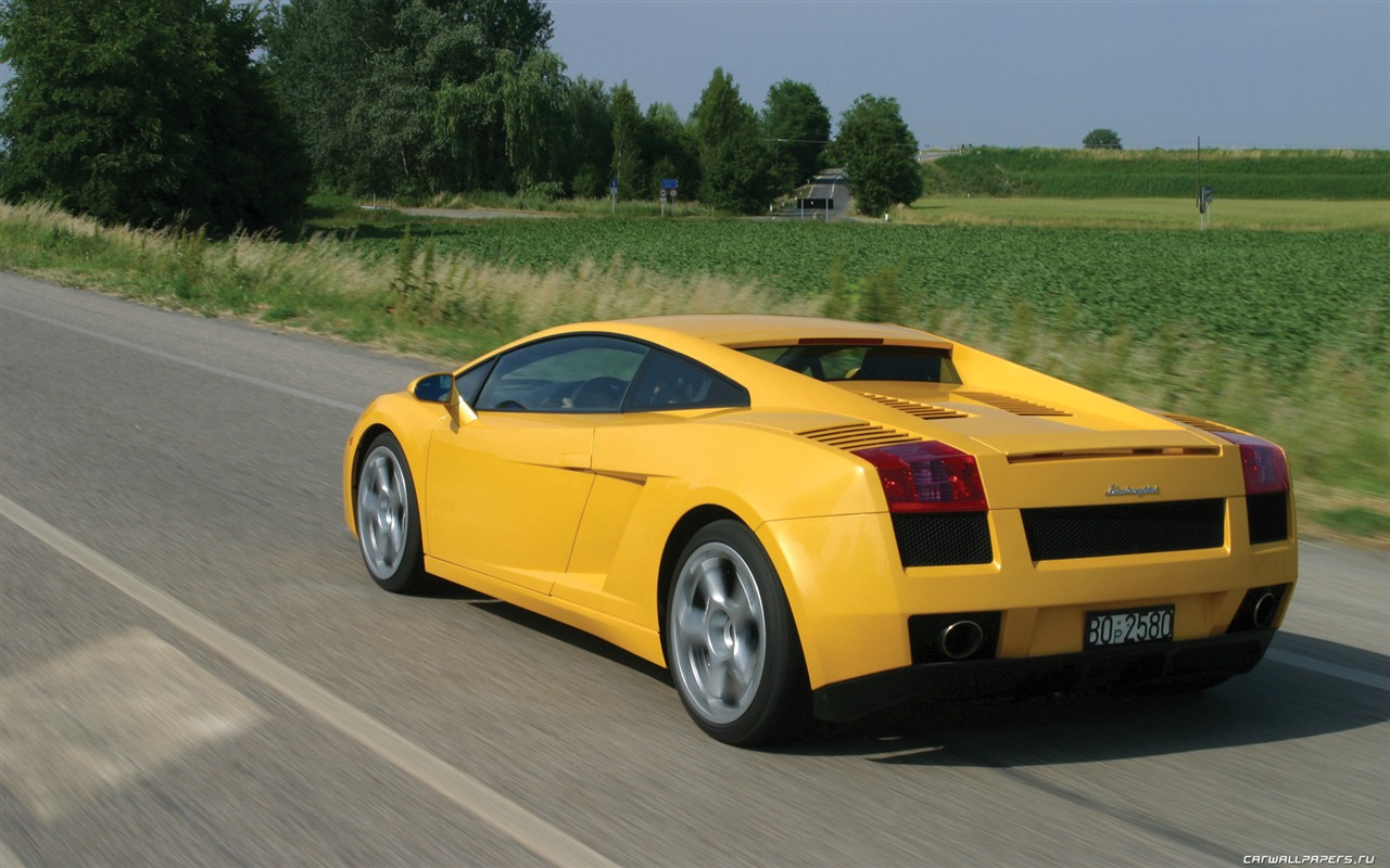 Lamborghini Gallardo - 2003 fondos de escritorio de alta definición #30 - 1280x800