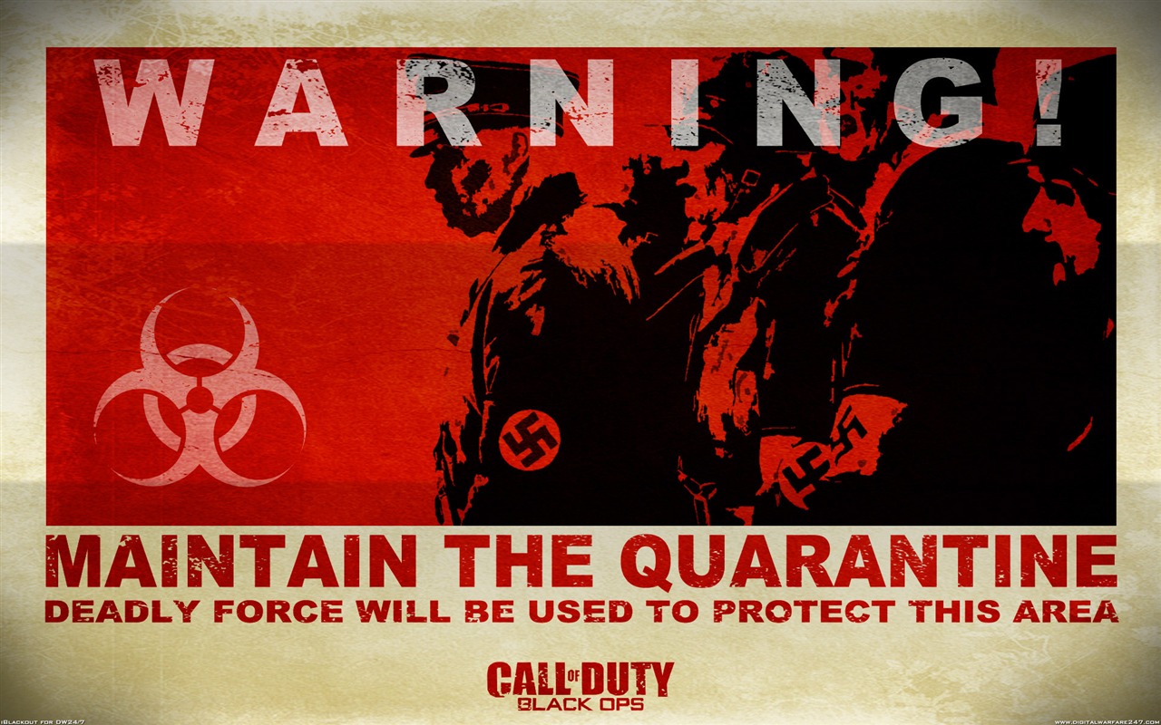 Call of Duty: Negro Ops fondos de escritorio de alta definición (2) #6 - 1280x800