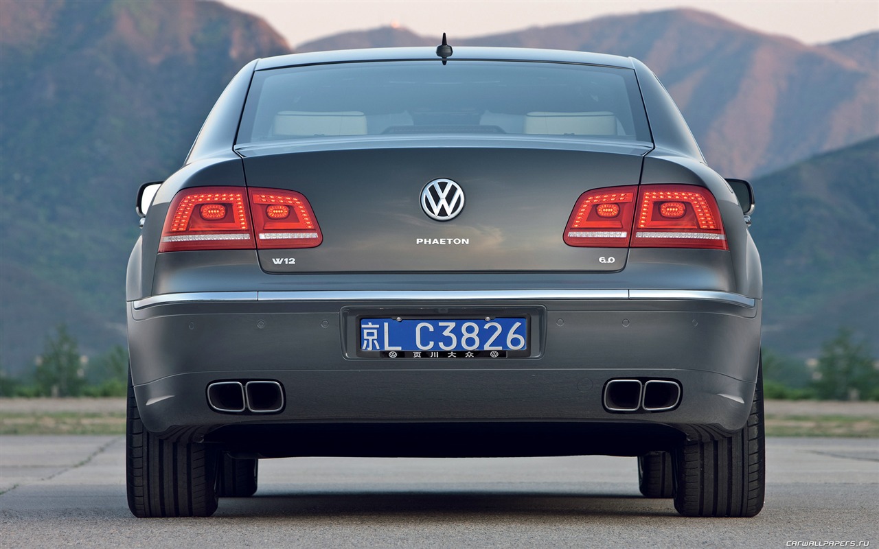 Volkswagen Phaeton W12 mit langem Radstand - 2010 HD Wallpaper #16 - 1280x800