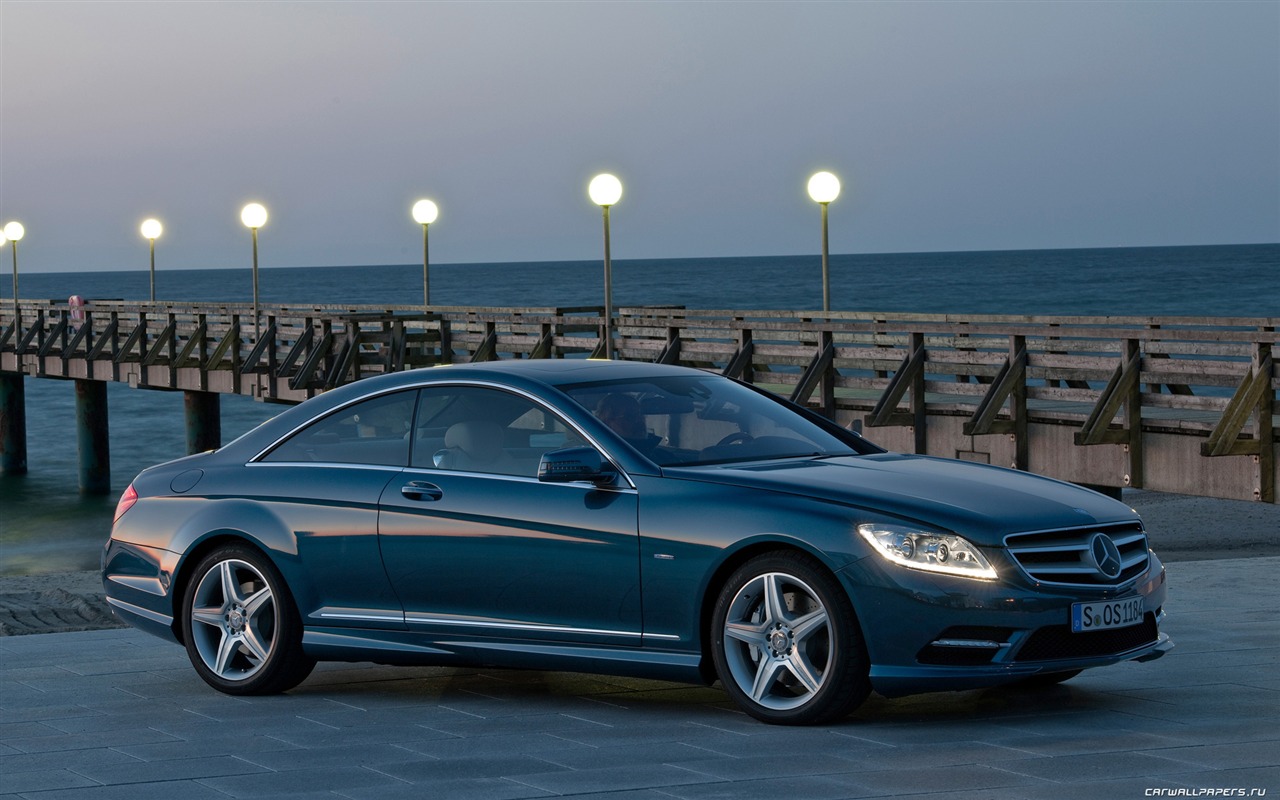 벤츠 CL500 4MATIC - 2010의 HD 벽지 #16 - 1280x800