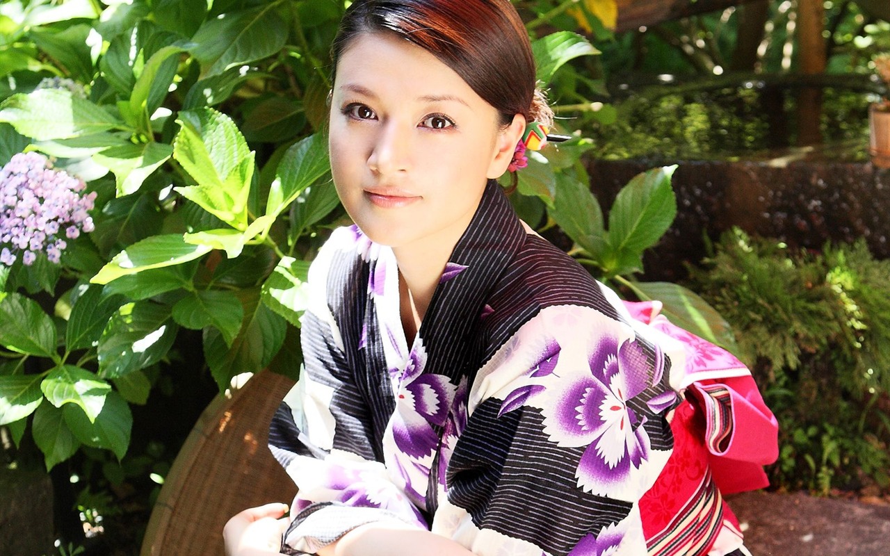 Shimazaki Wakako krásnou tapetu #1 - 1280x800