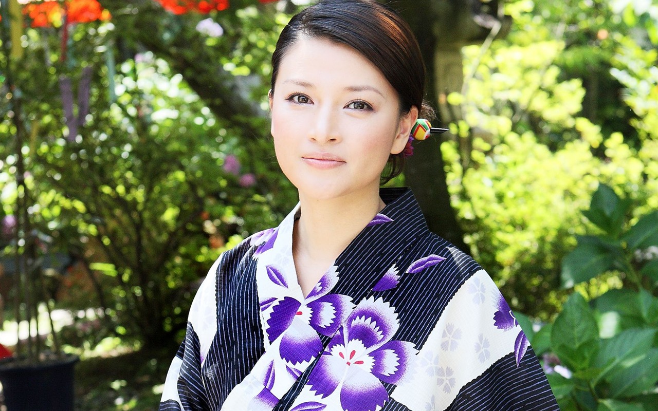 Shimazaki Wakako krásnou tapetu #10 - 1280x800