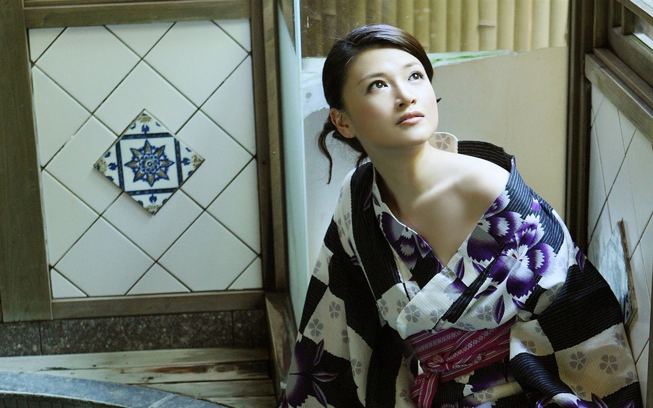 Shimazaki Wakako krásnou tapetu #16 - 1280x800