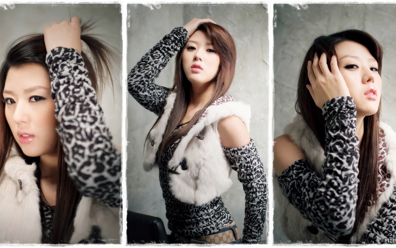 韩国车展模特 Hwang Mi Hee & Song Jina1 - 1280x800