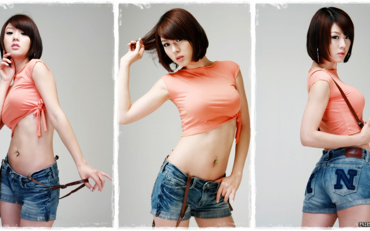 Korejský autosalonu model Hwang Mi Hee Song & Jina #13 - 1280x800