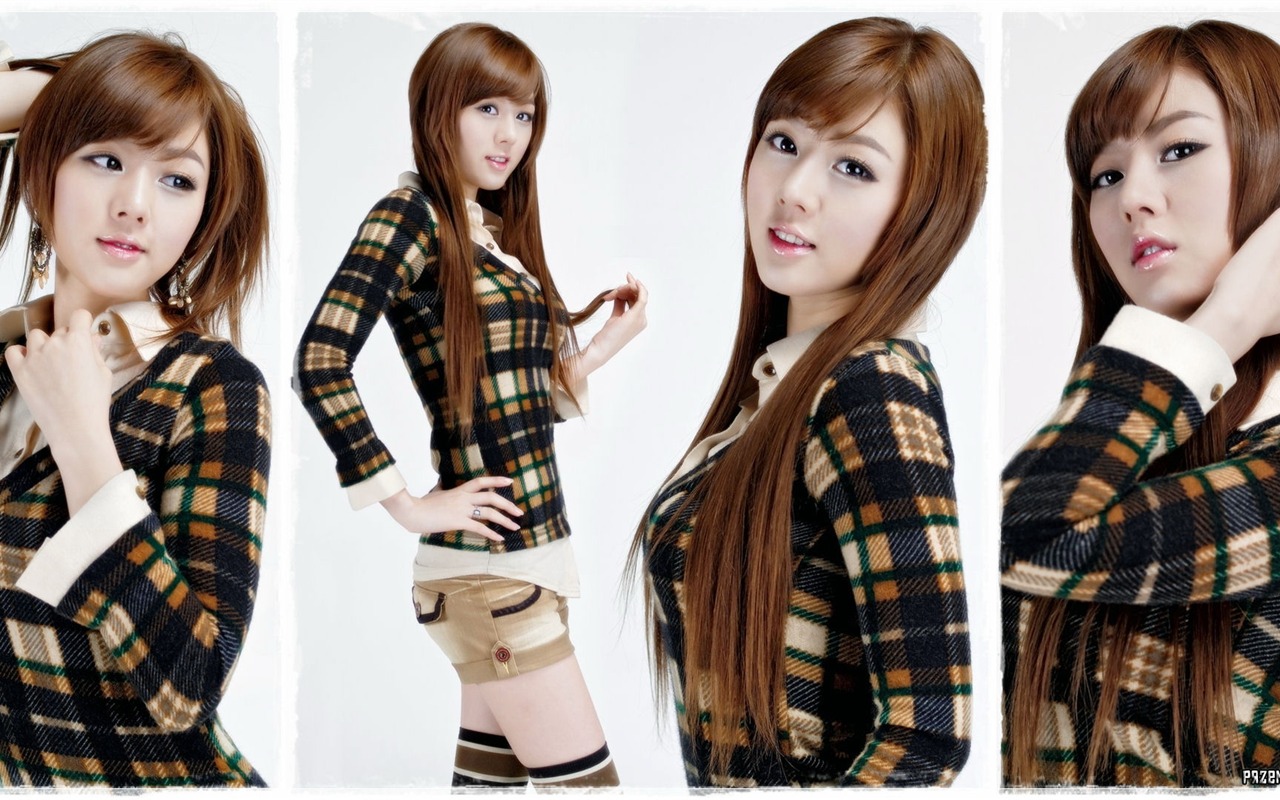 Korejský autosalonu model Hwang Mi Hee Song & Jina #14 - 1280x800