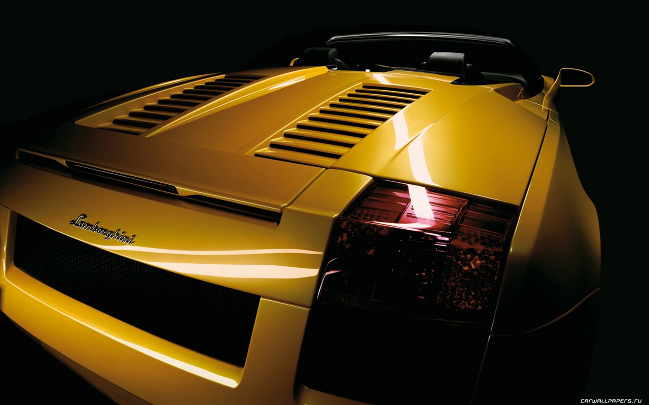 Lamborghini Gallardo Spyder - 2005 兰博基尼6 - 1280x800