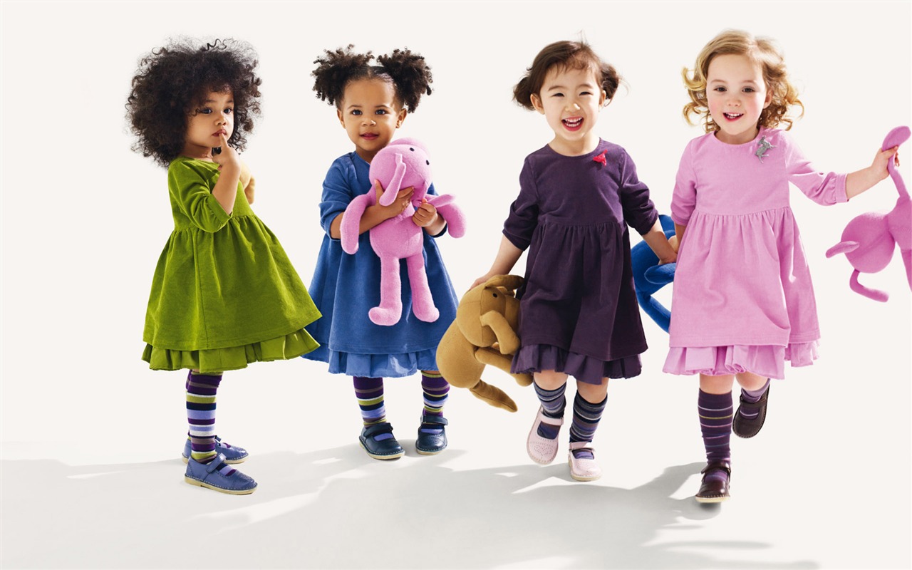 Colorful Children's Fashion Wallpaper (3) #10 - 1280x800