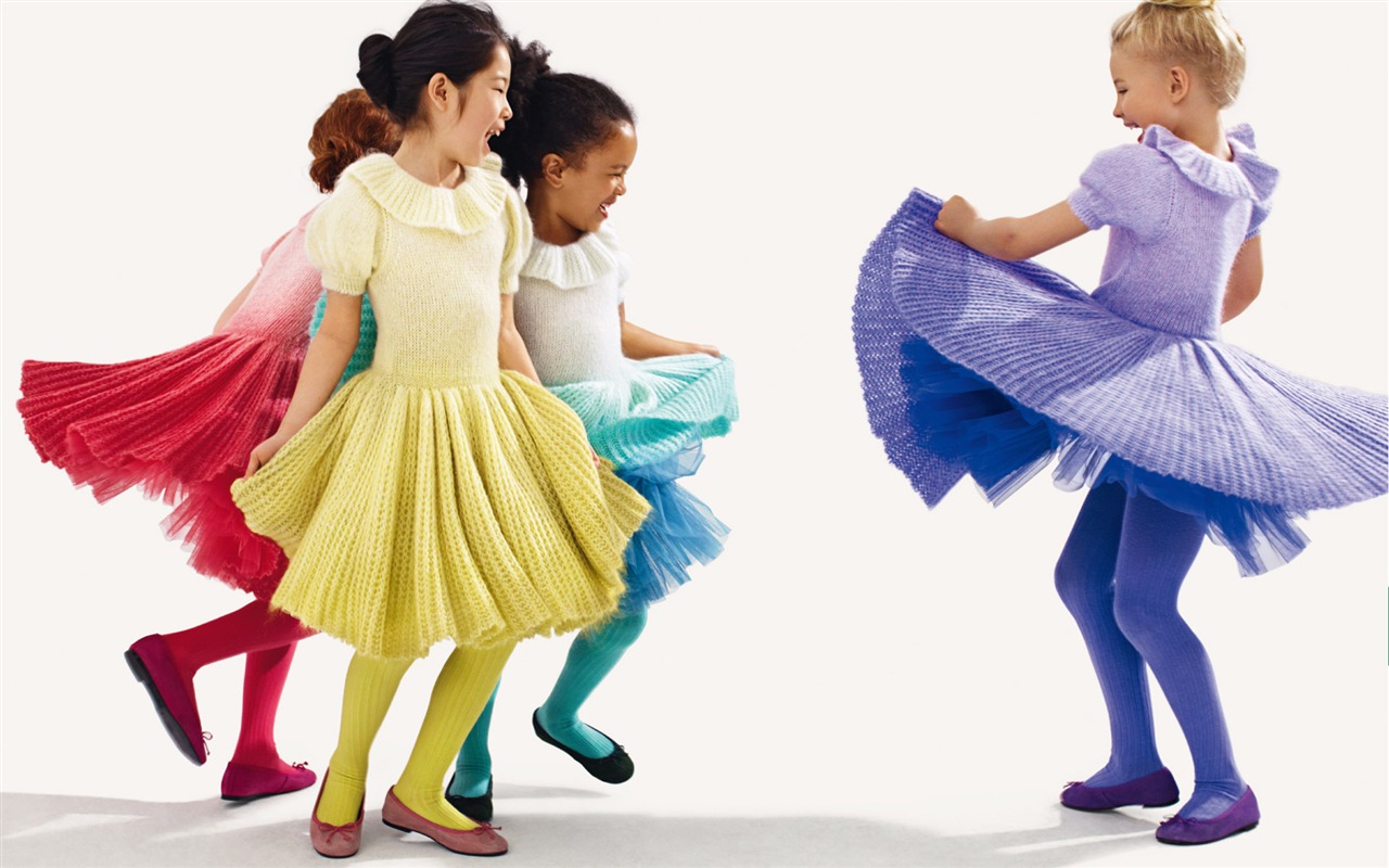 Colorful Children's Fashion Wallpaper (3) #13 - 1280x800